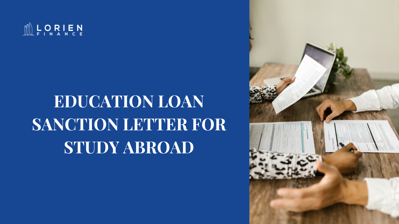 Education Loan Sanction Letter for Study Abroad